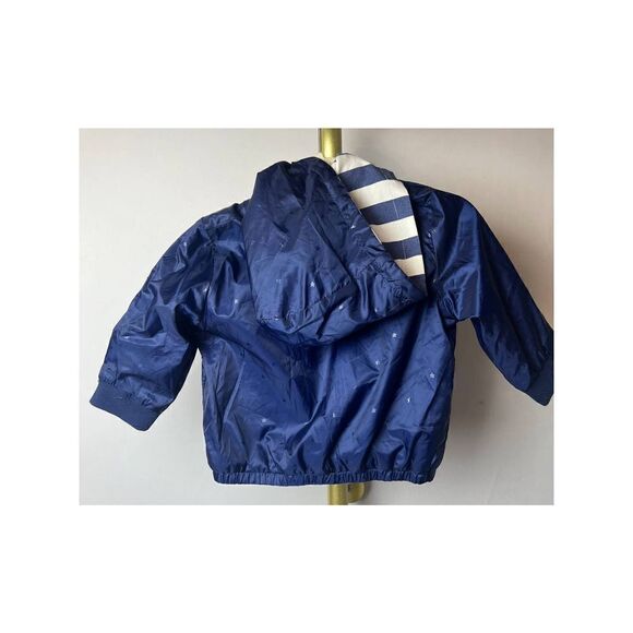 Mayoral Royal Blue Reversible Windbreaker NWT Sz. 2-4mo. - Picture 5 of 7